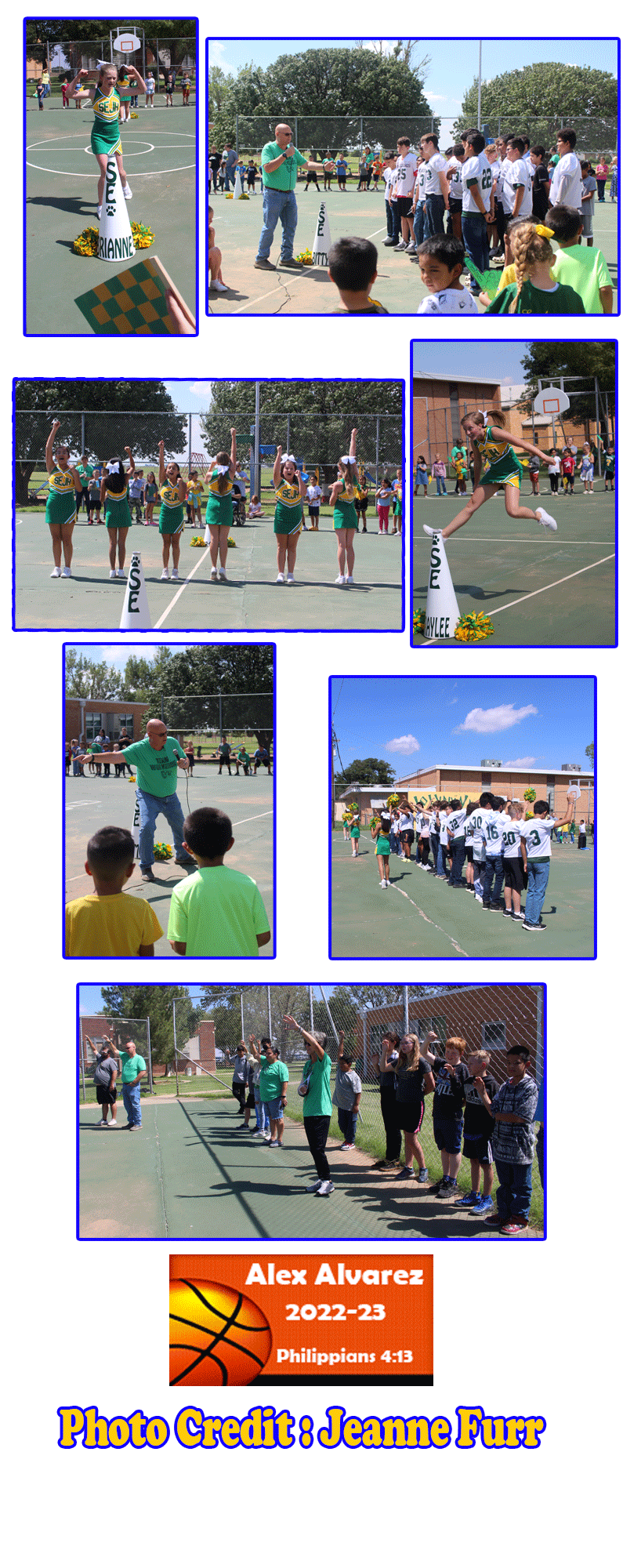 SpringlakeEarth Junior High School SEJH Amherst Pep Rally